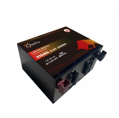 Batera de litio 12.8V 310Ah LiFePO4 debajo del asiento-Bluetooth