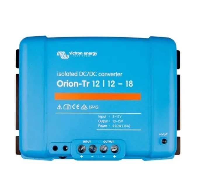 Convertidor DC-DC Aislado Victron Orion-Tr 12-12 18A (220W)