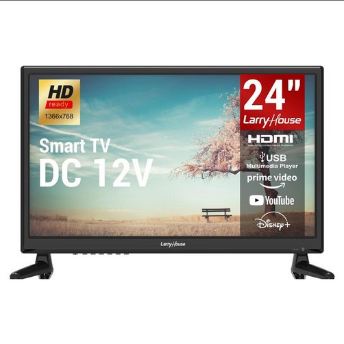 SMART TV 12V HD 720P LARRYHOUSE 24"