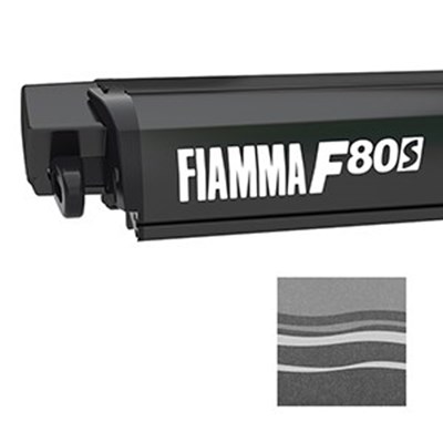 F80s 320 caja Negro intenso color Gris real
